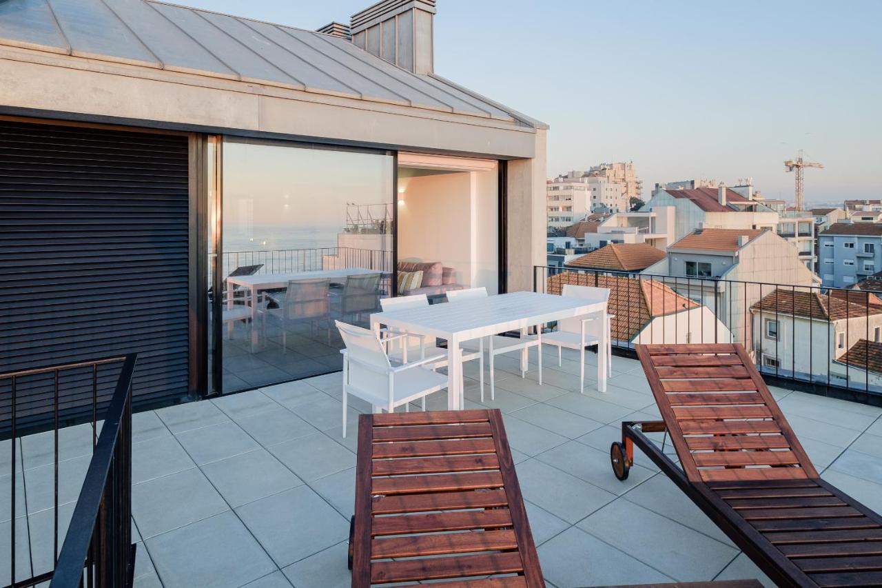 Boutique Rentals- Attico Luxury Design-Ocean Views OOporto Exteriör bild