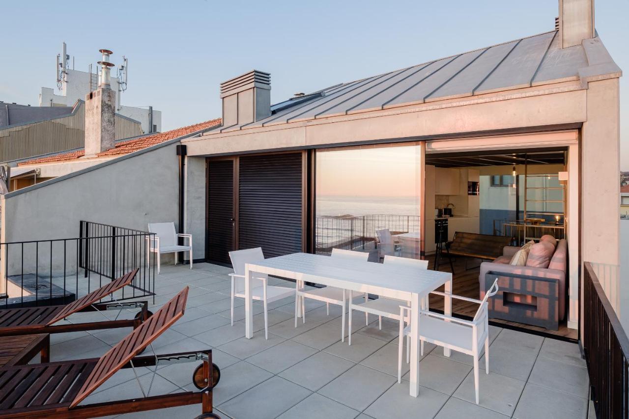 Boutique Rentals- Attico Luxury Design-Ocean Views OOporto Exteriör bild