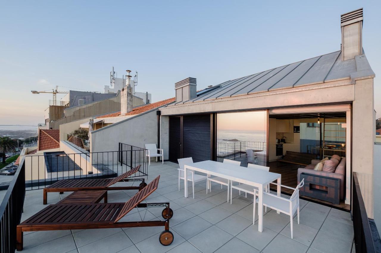 Boutique Rentals- Attico Luxury Design-Ocean Views OOporto Exteriör bild